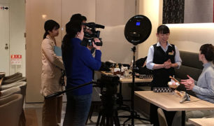 からふね屋珈琲三条本店が、日本テレビ「ZIP!」の取材を受けました!