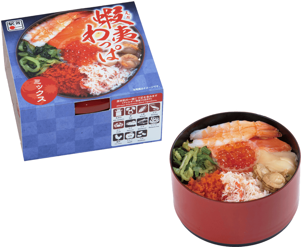 蝦夷わっぱミックス