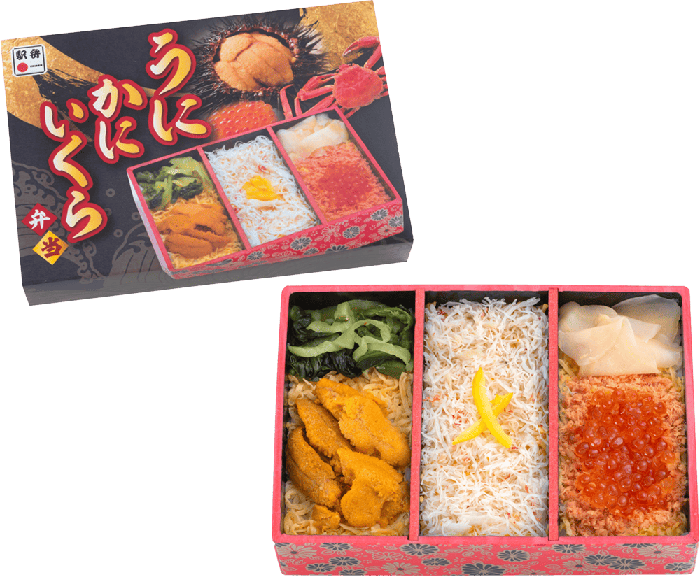 うに・かに・いくら弁当